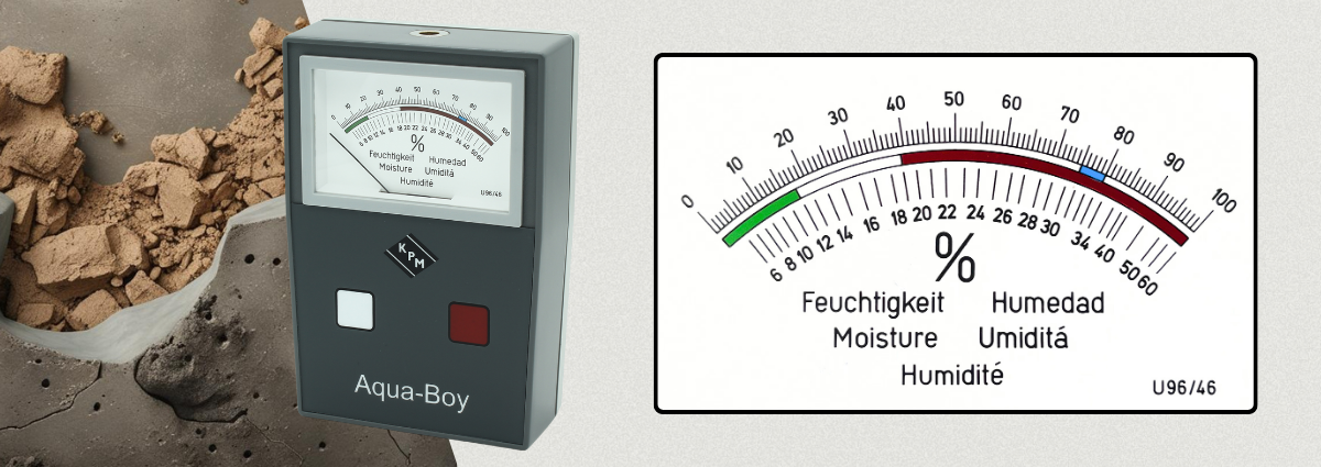 BM II Feuchtigkeitsmessgerät für Baustoffe